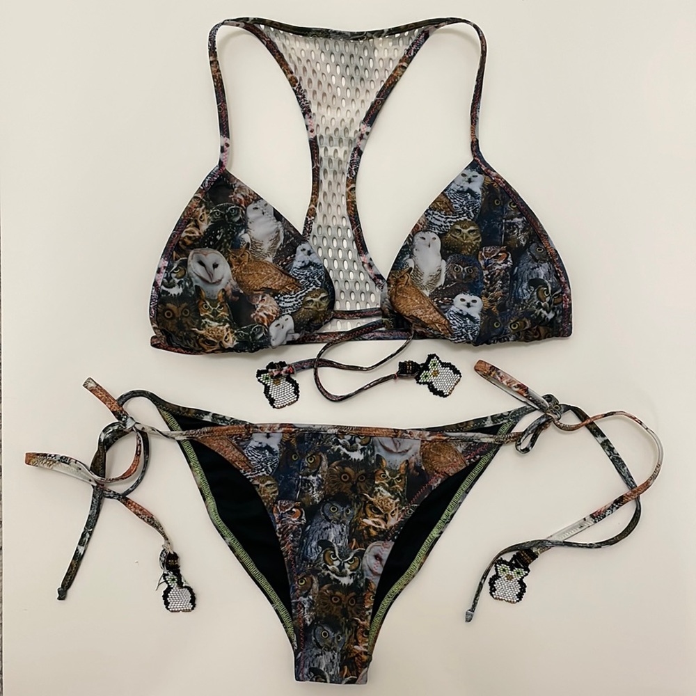 Agua Bendita - “Bendito Lechuza” Bikini Set